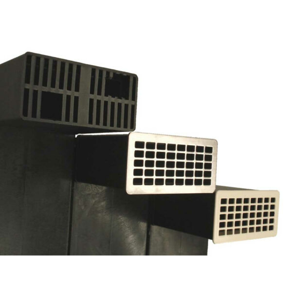 RenoFix RVS Renovatierooster 5 x 10,5 cm